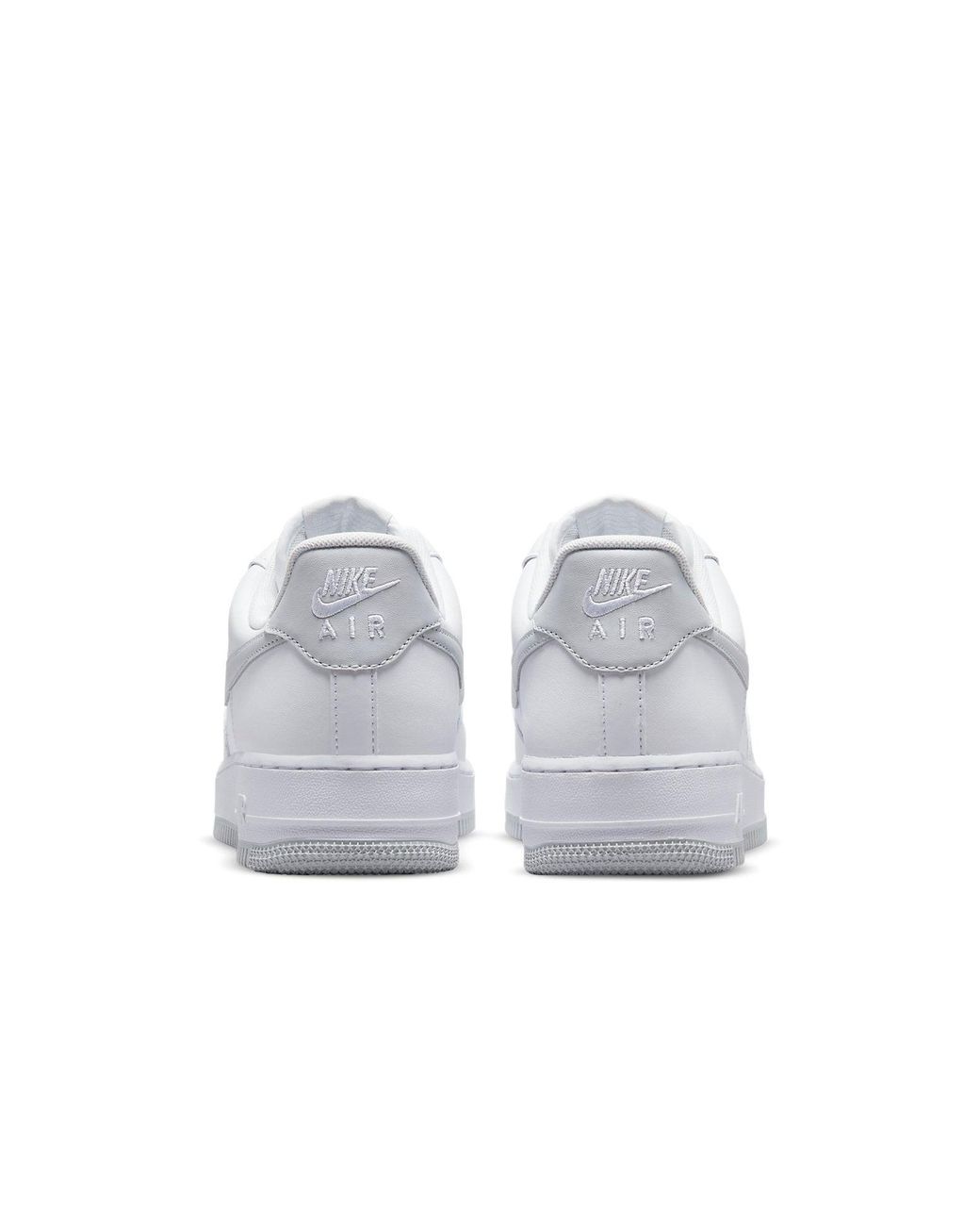 Nike White Air Force 1 '07 Pure Platinum' for men