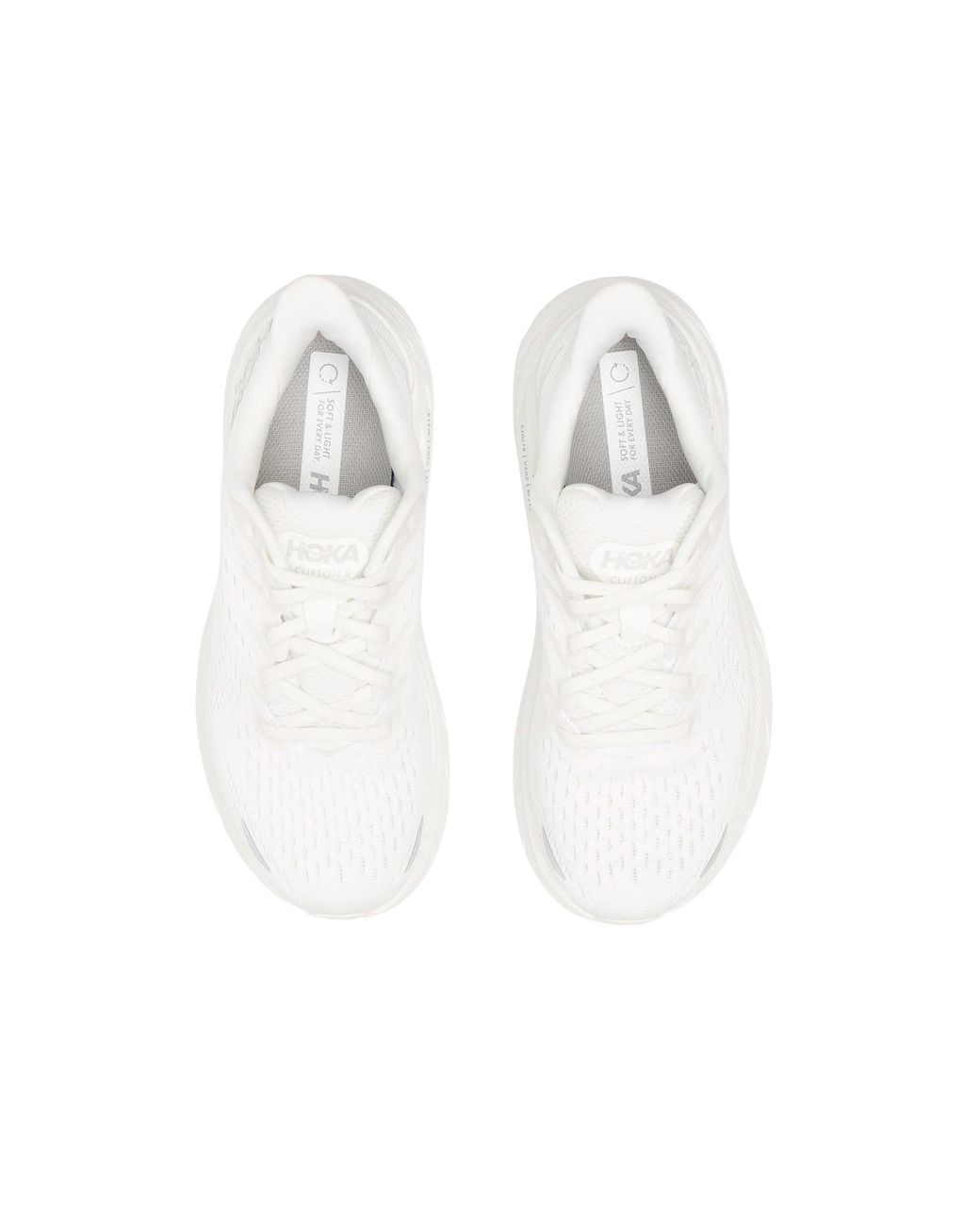 Hoka One One White (Wmns) Clifton 8