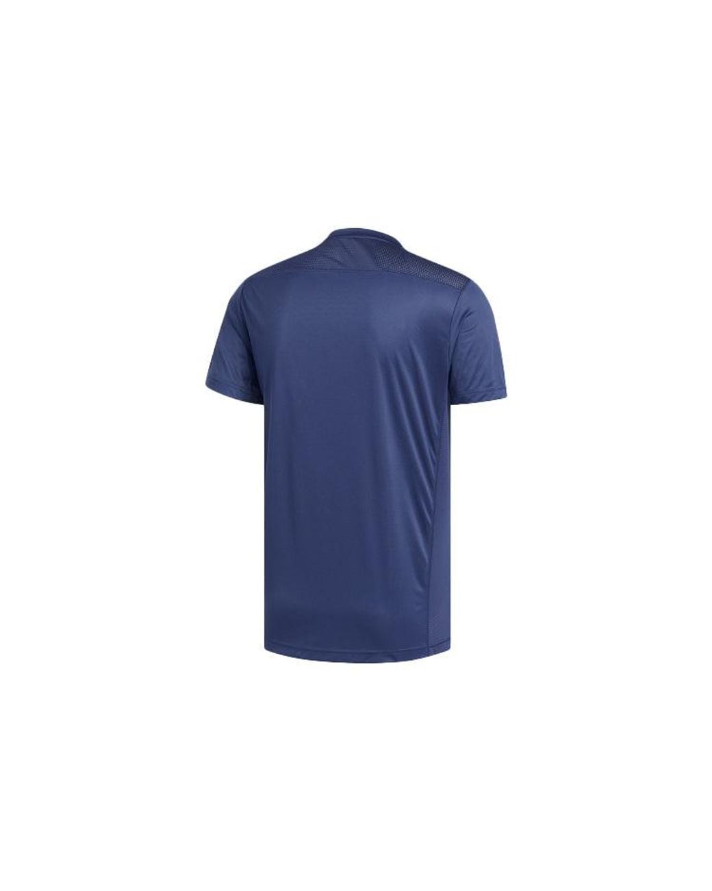 Adidas Blue Own The Run Sports Short Sleeve Tee for men