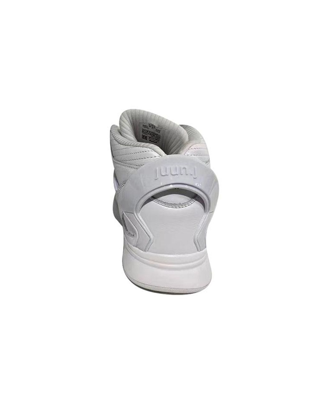 Reebok White Juun J X Pump Omni Zone 2 Cold' for men