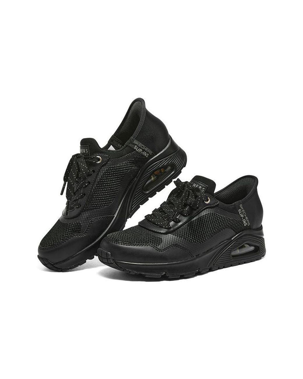 Skechers Black (Wmns) Uno Slip-In Air 'Pure'