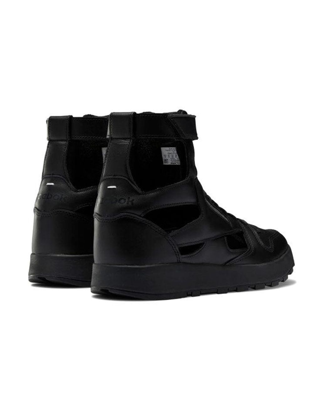 Reebok Black Maison Margiela X Classic Leather Tabi High for men