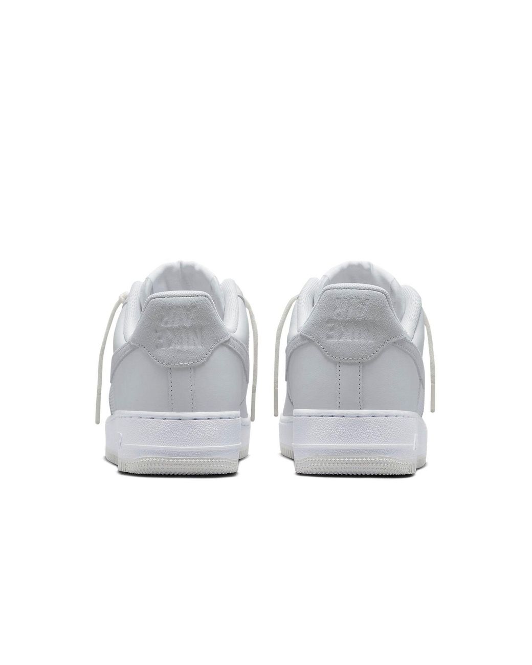 Nike White X Slam Jam Air Force 1 Low 'Triple' for men