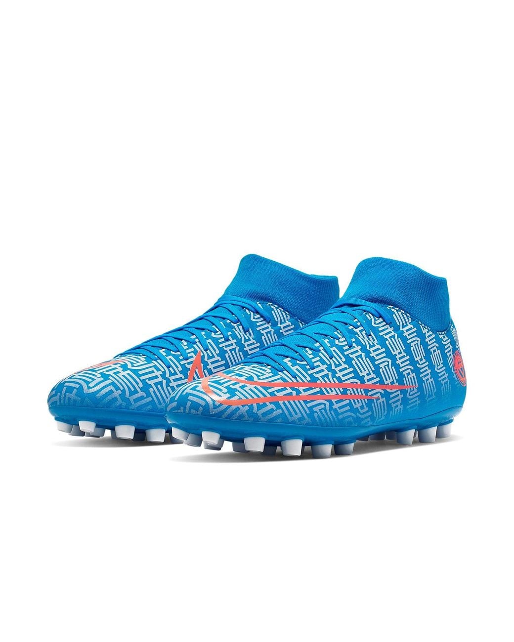 Nike Blue Mercurial Superfly 7 Academy Cr7 Ag Artificial Grass C for men