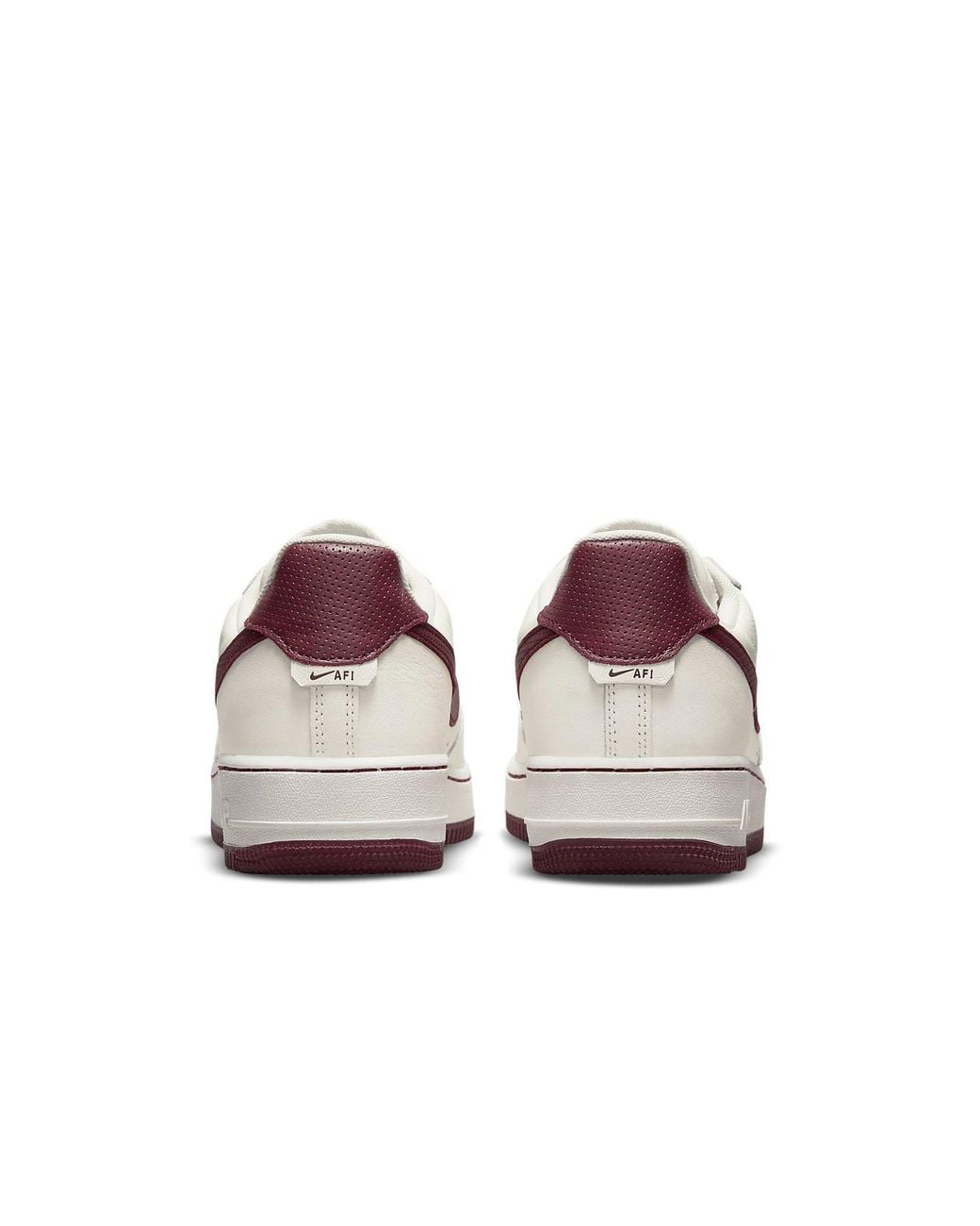 Nike White Air Force 1 '07 Craft 'Dark Beefroot' for men