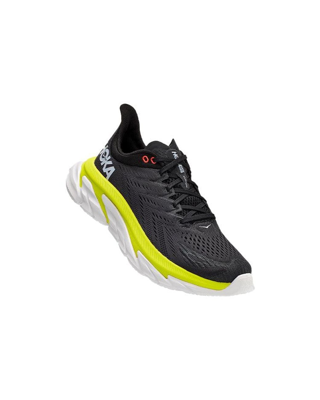 Hoka One One Black Clifton Edge 'Anthracite Evening Primrose' for men
