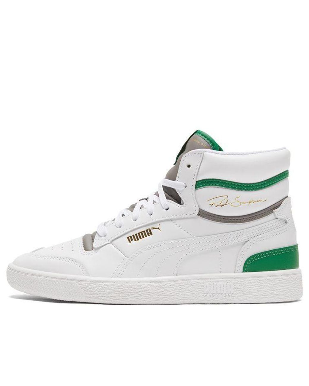 puma ralph sampson mid white