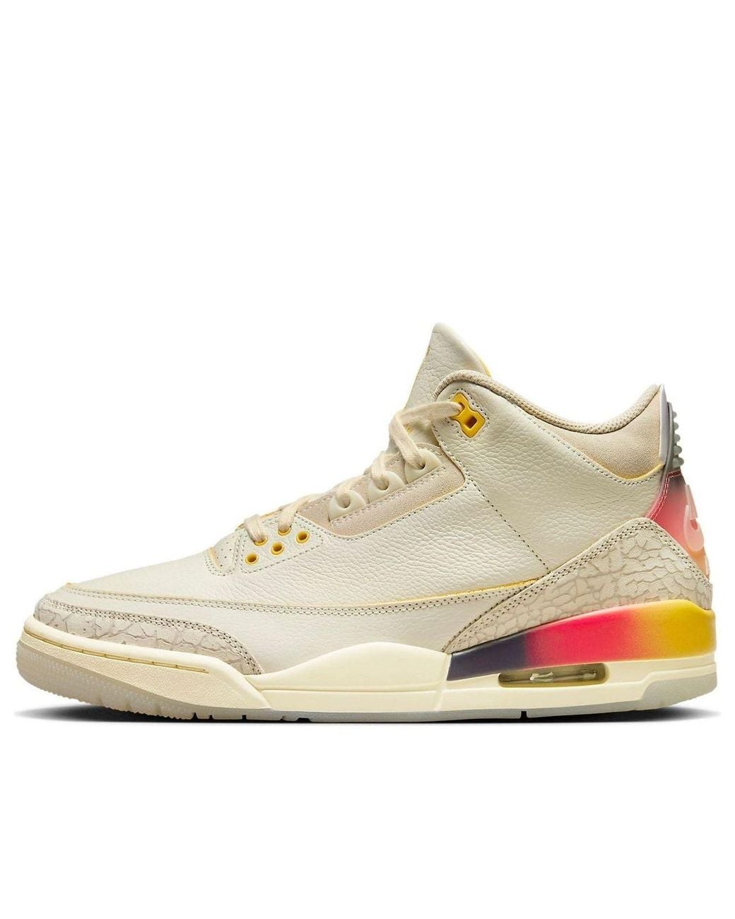 Nike White 3 Retro Sp X J Balvin 'Medelln Sunset' for men