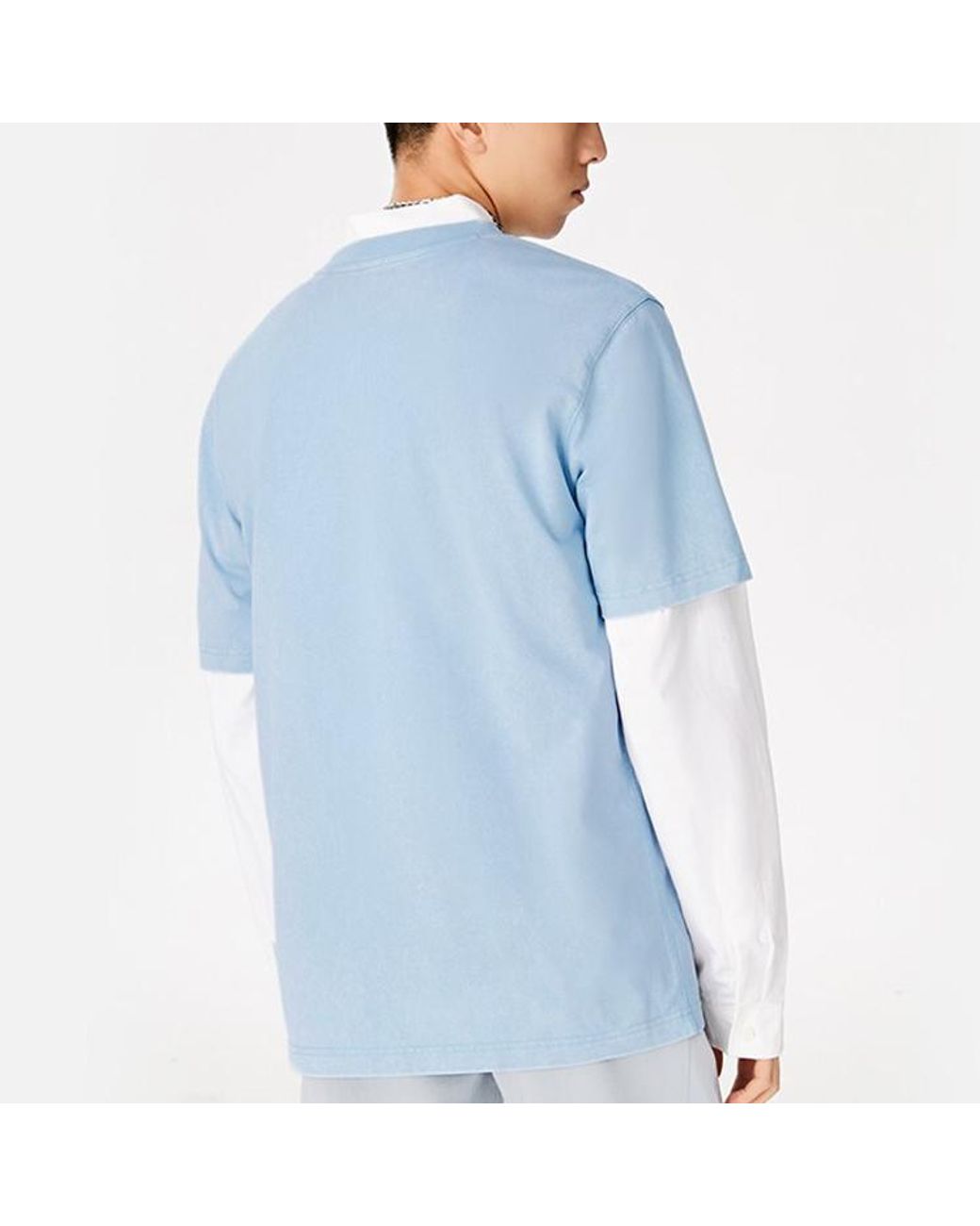 Li-ning Blue Chinese Color T-Shirt for men