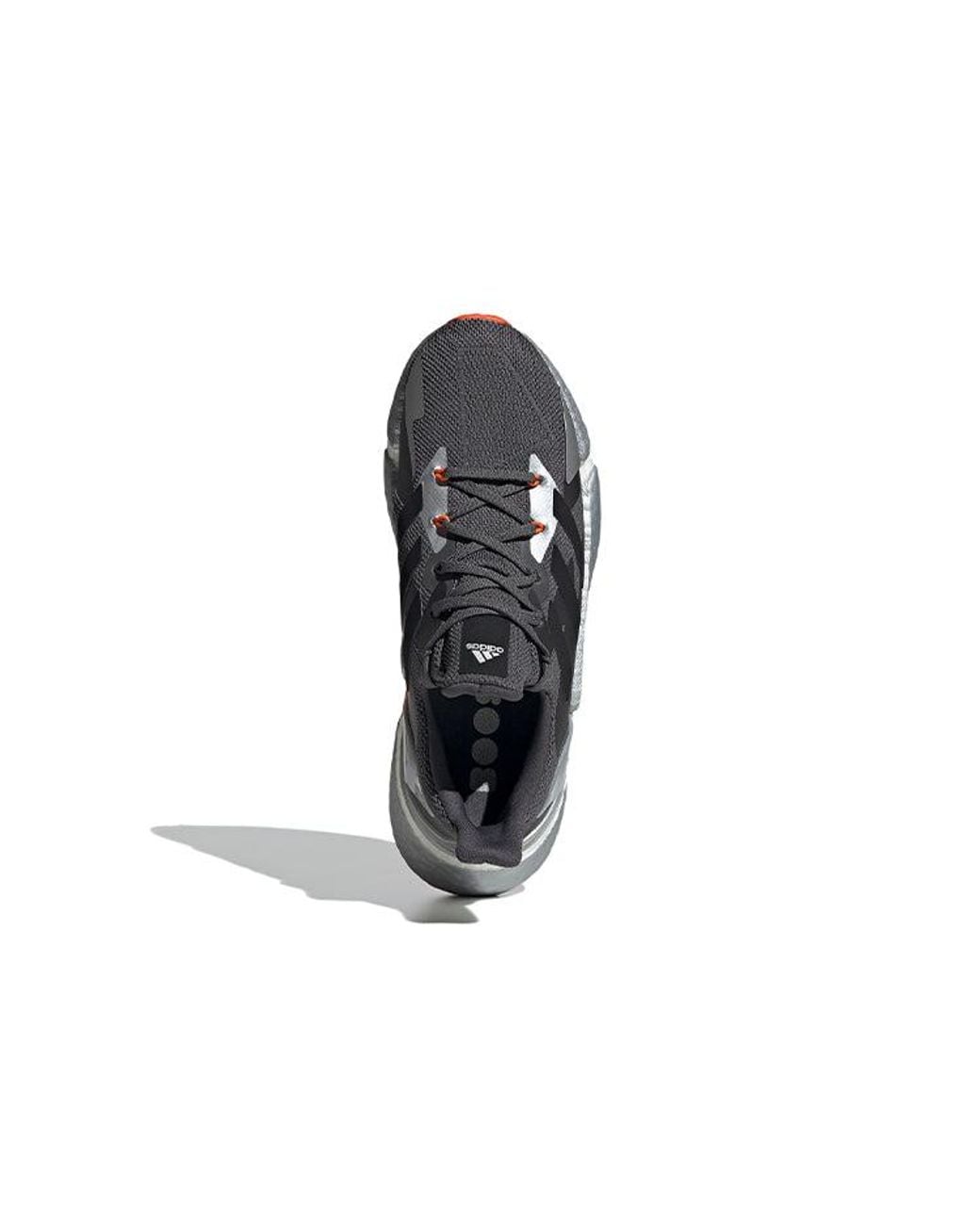 Adidas Blue X000l Splicing Colorblock Shock Absorption Sports Gray White Red for men