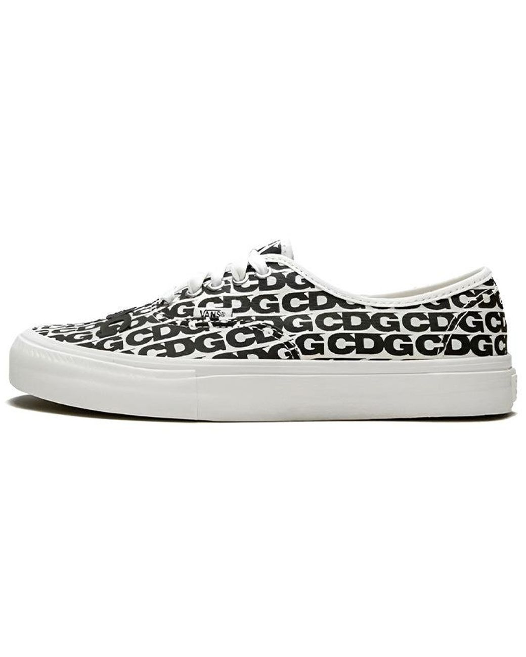 Vans White Comme Des Garcons X Authentic 'Cdg' for men