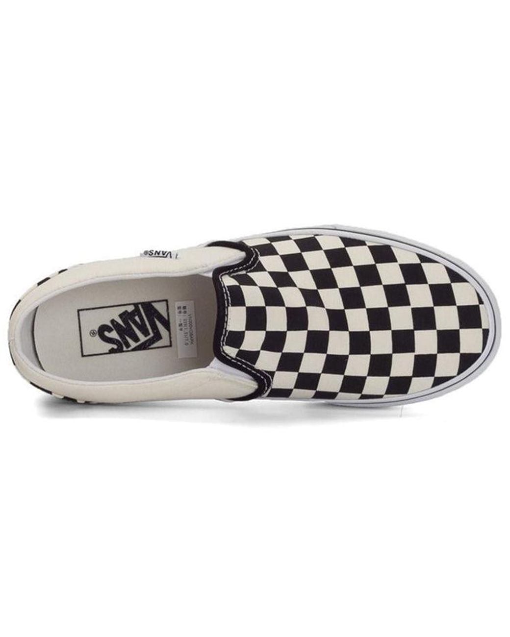Vans White (Wmns) Asher 'Checkerboard'