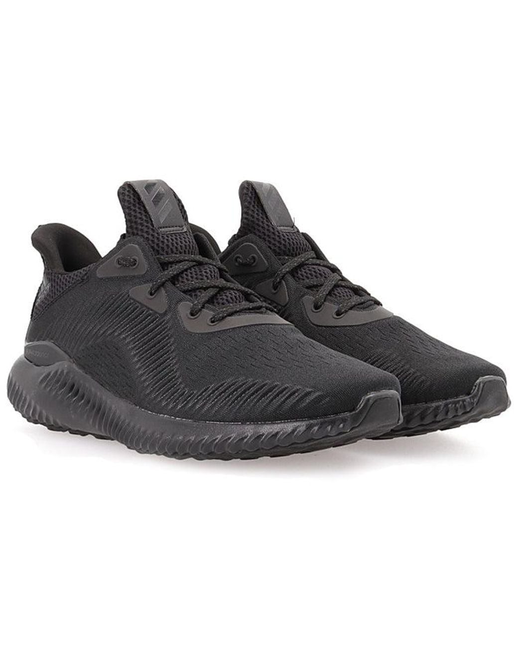 Adidas Black Alphabounce+ 'Triple' for men