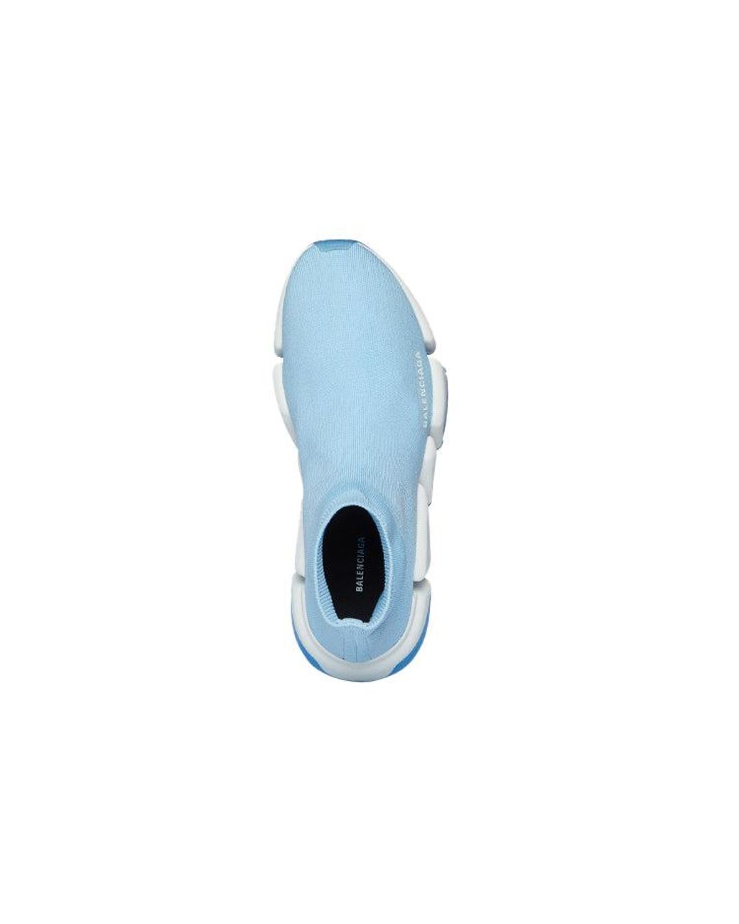 Balenciaga Blue (Wmns) Speed 2.0 Trainers 'Rib-Knit'