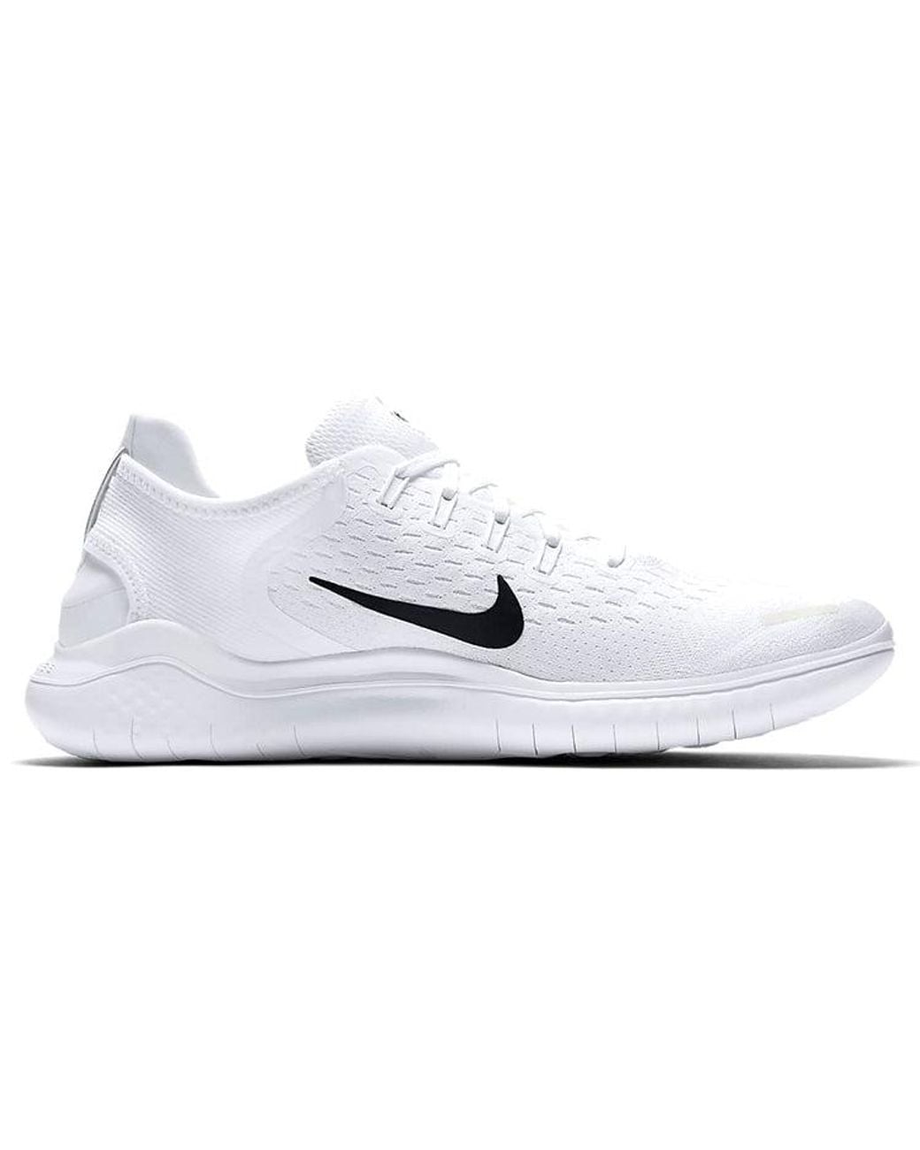 Nike White Free Rn 2018 for men