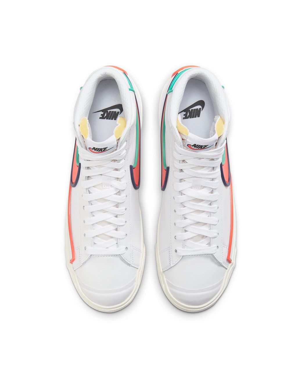 Nike White Blazer Mid '77 Infinite Void Crimson' for men