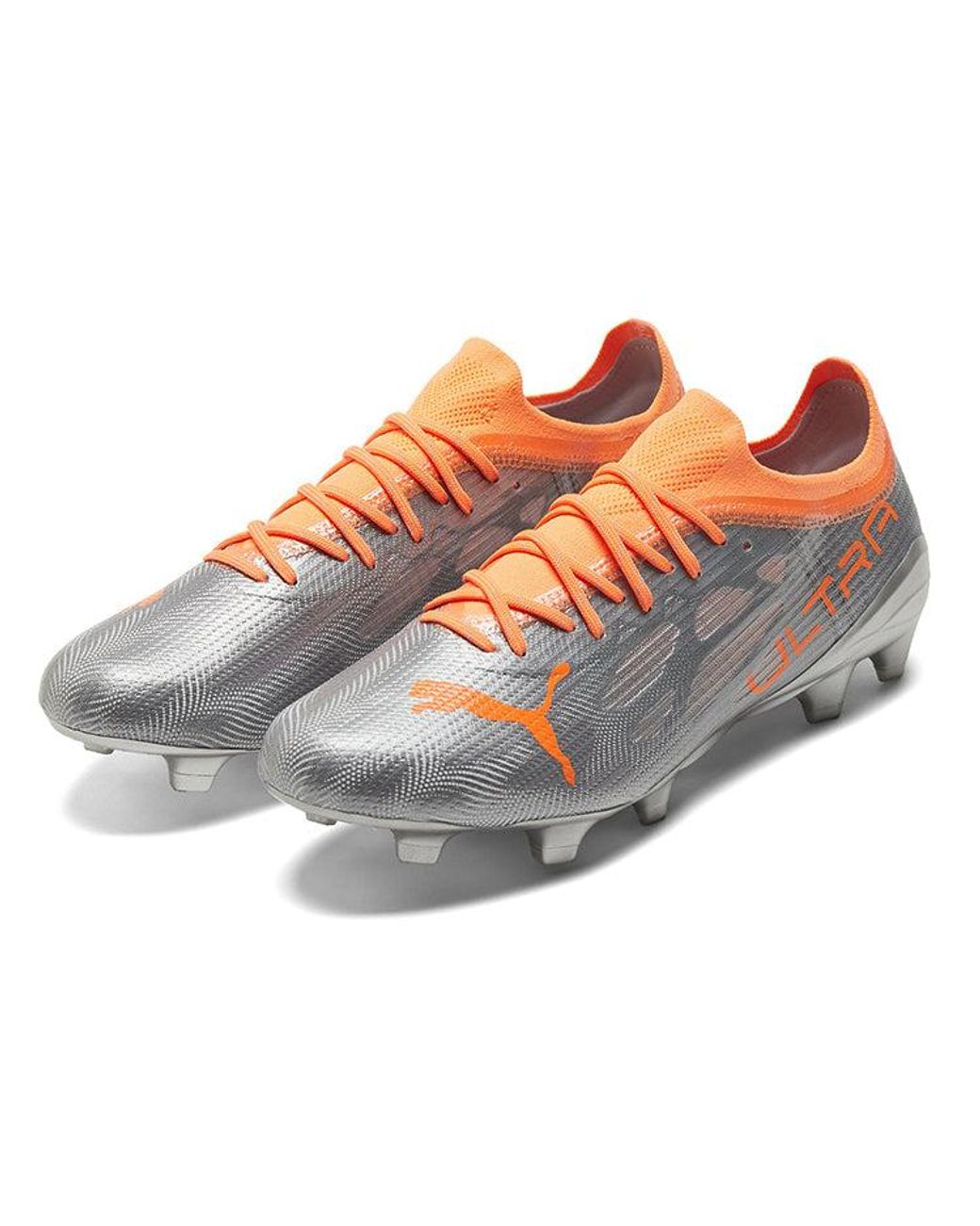 PUMA Gray Ultra 1.4 Fg Ag 'Diamond Neon Citrus' for men