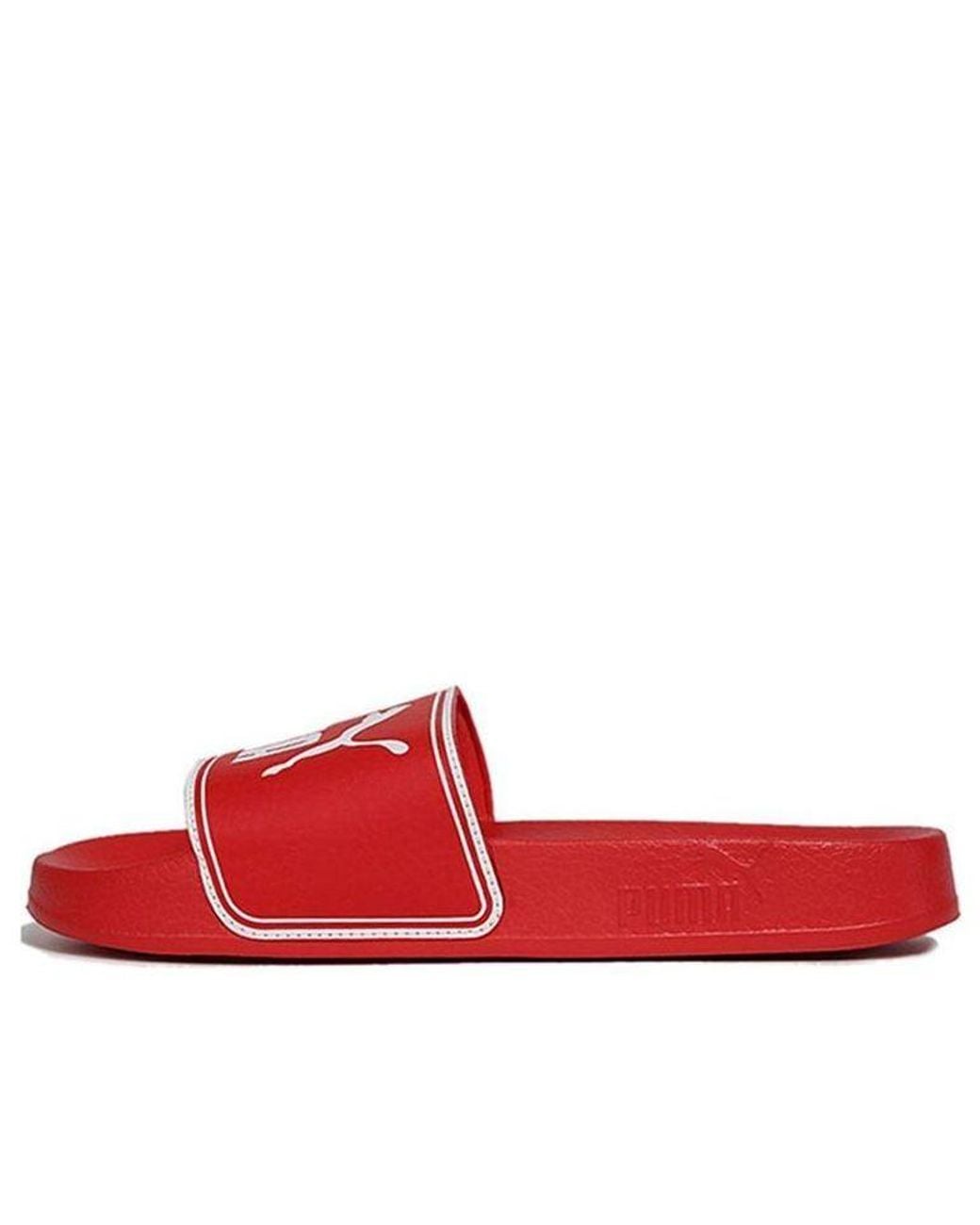 PUMA Red Leadcat Slide for men