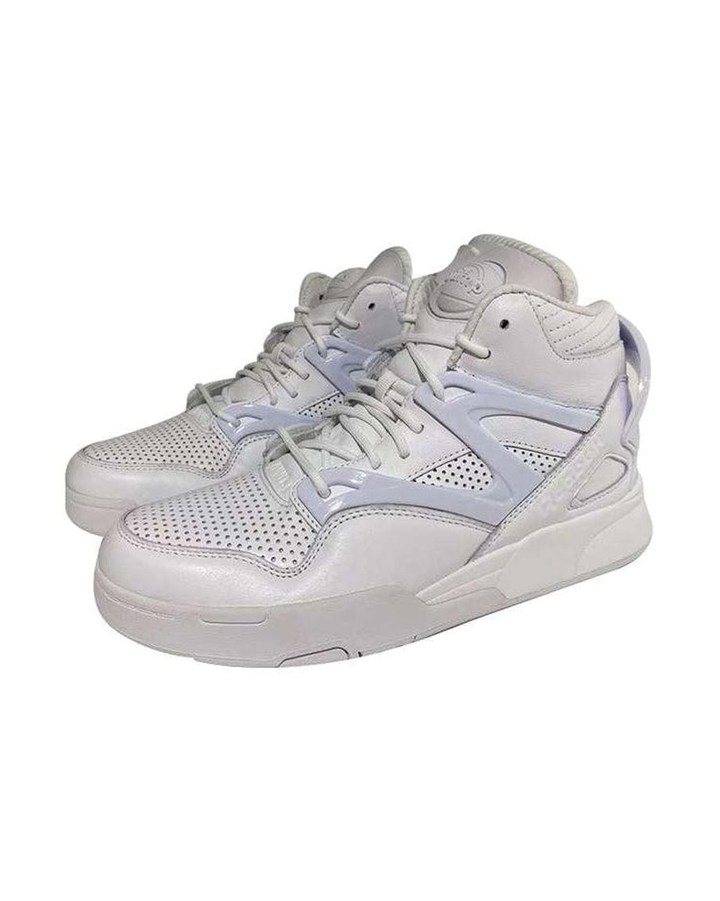 Reebok White Juun J X Pump Omni Zone 2 Cold' for men