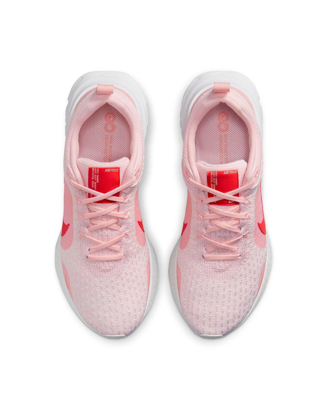 Nike Pink (Wmns) React Infinity Run Flyknit 3 Premium 'Medium Soft Light Crimson'