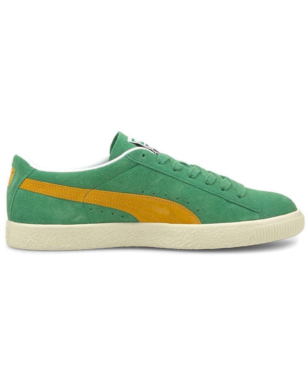PUMA Green Suede Vintage 'Amazon Saffron' for men