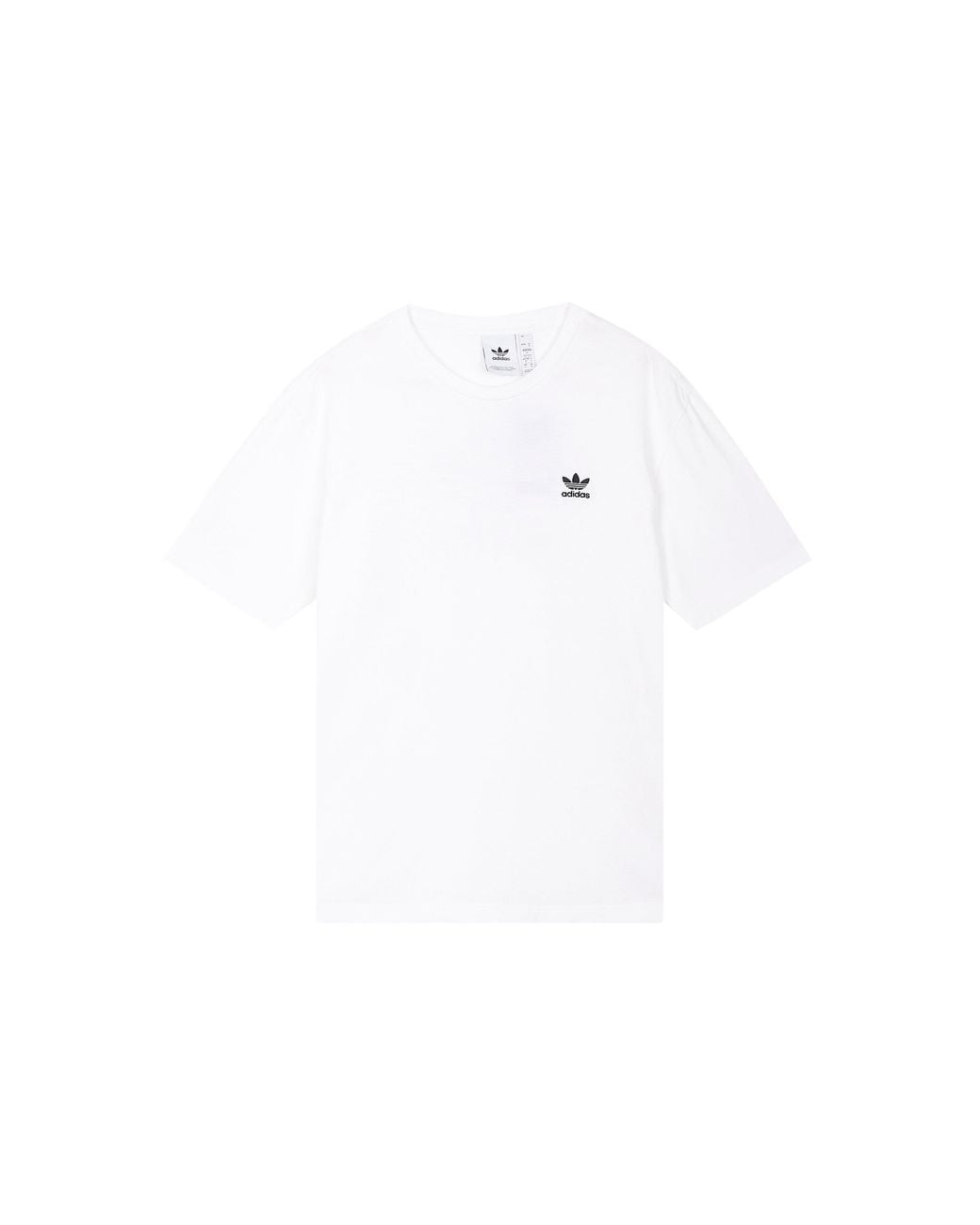 Adidas White Originals B+F Trefoil Tee Logo Printing for men