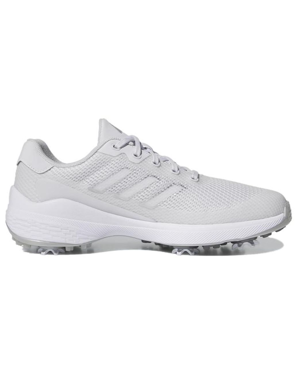 Adidas White Zg23 Vent Golf Shoes 'Dash Metallic' for men
