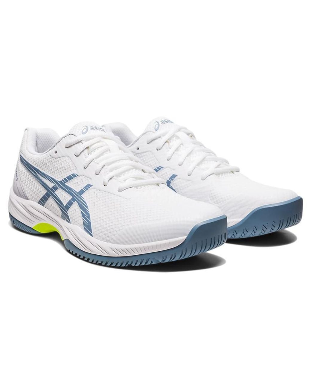 Asics White Gel-Game 9 Clay Oc Steel' 1041A358-101 for men