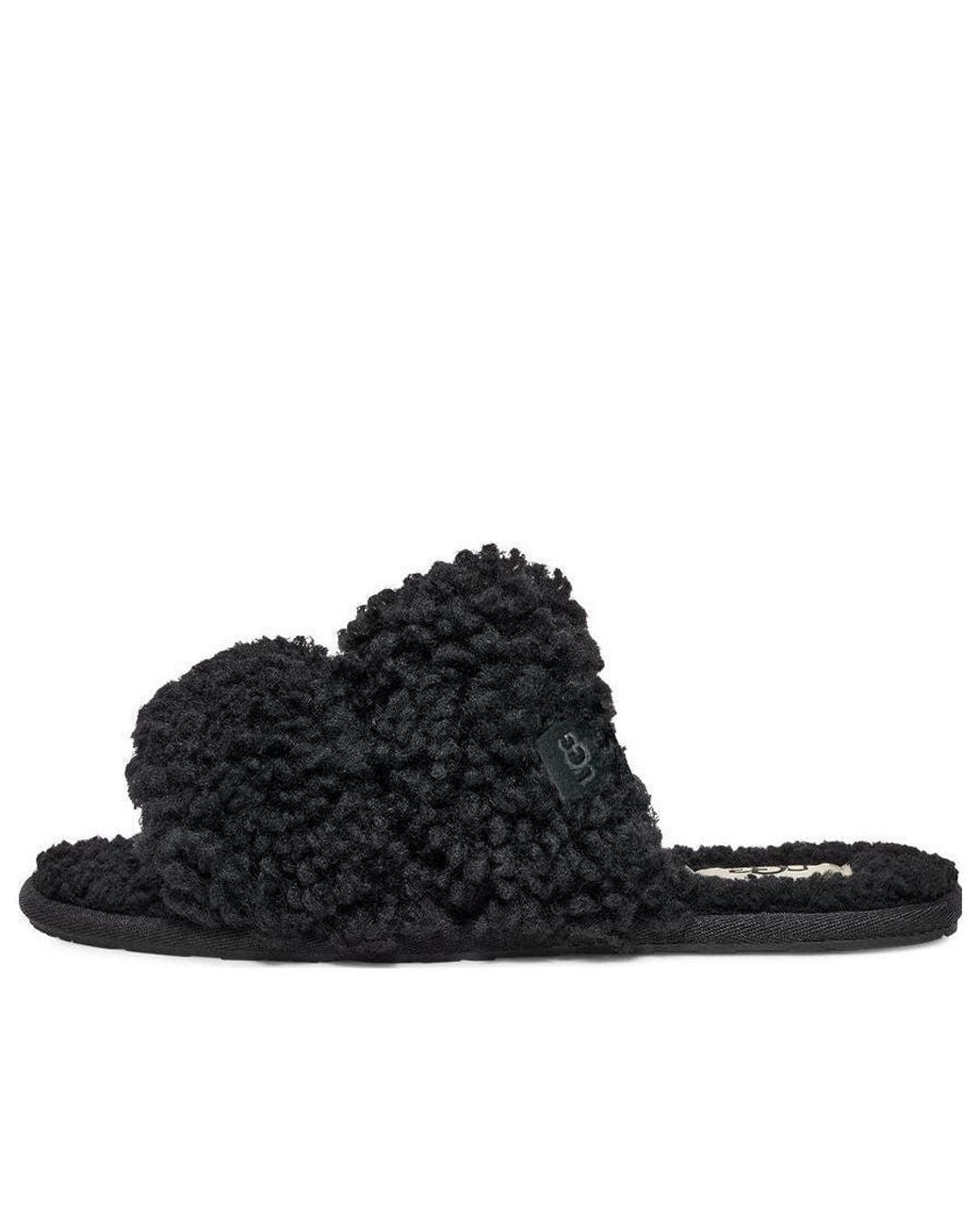 Ugg Black (Wmns) Maxi Curly Scuffetta