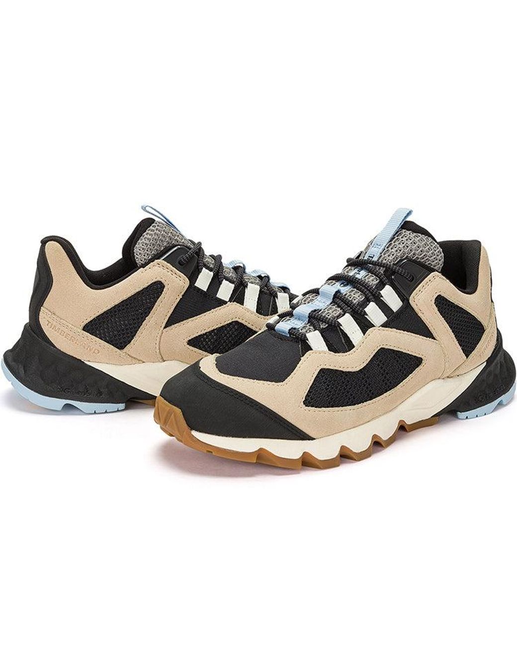 Timberland Black Solar Wave Leather Sneakers for men