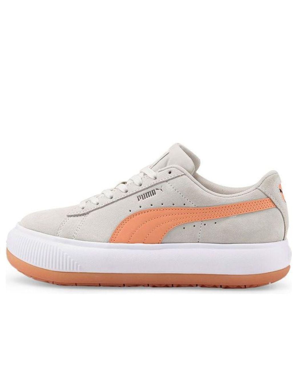 PUMA White (Wmns) Suede Mayu