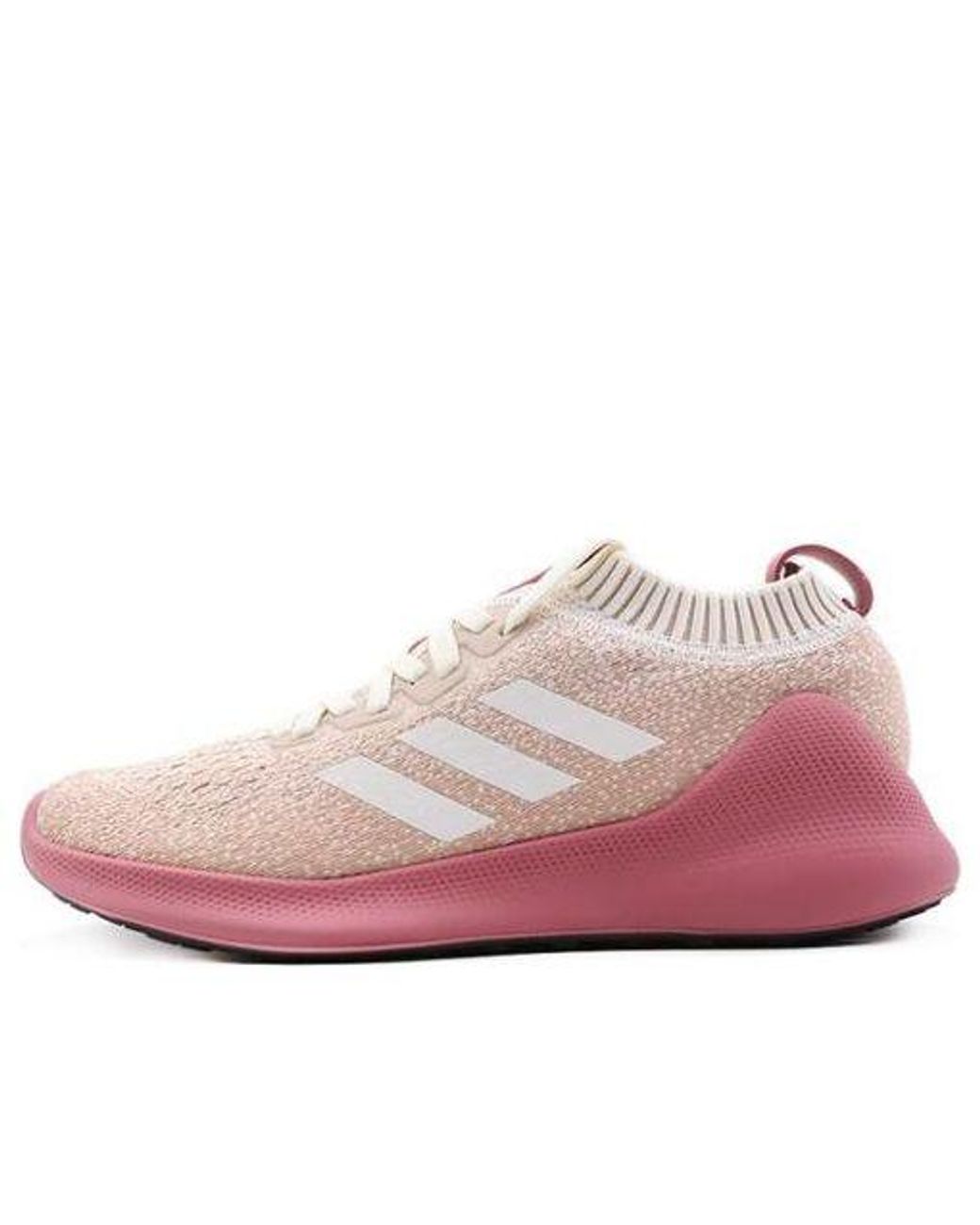 adidas Purebounce 'white/running White/trace Maroon' in Pink | Lyst