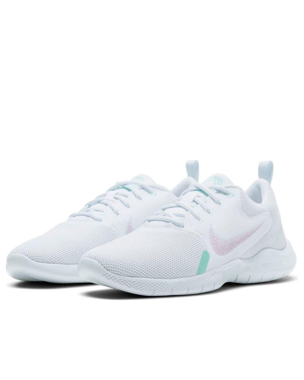 Nike White (Wmns) Flex Experience Run 10 Shock'