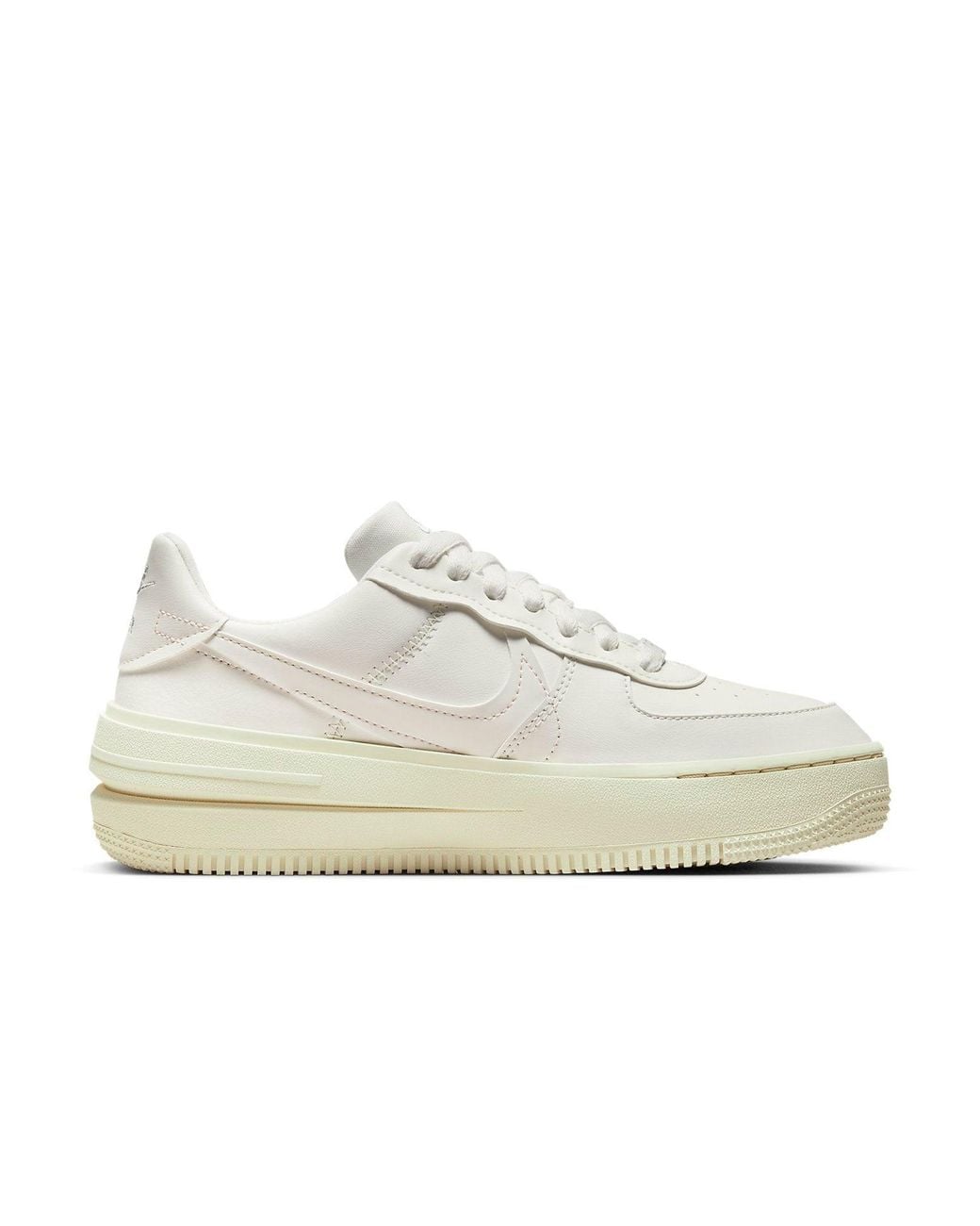 Nike White (Wmns) Air Force 1 Low Plt.Af.Orm 'Sail Arctic'