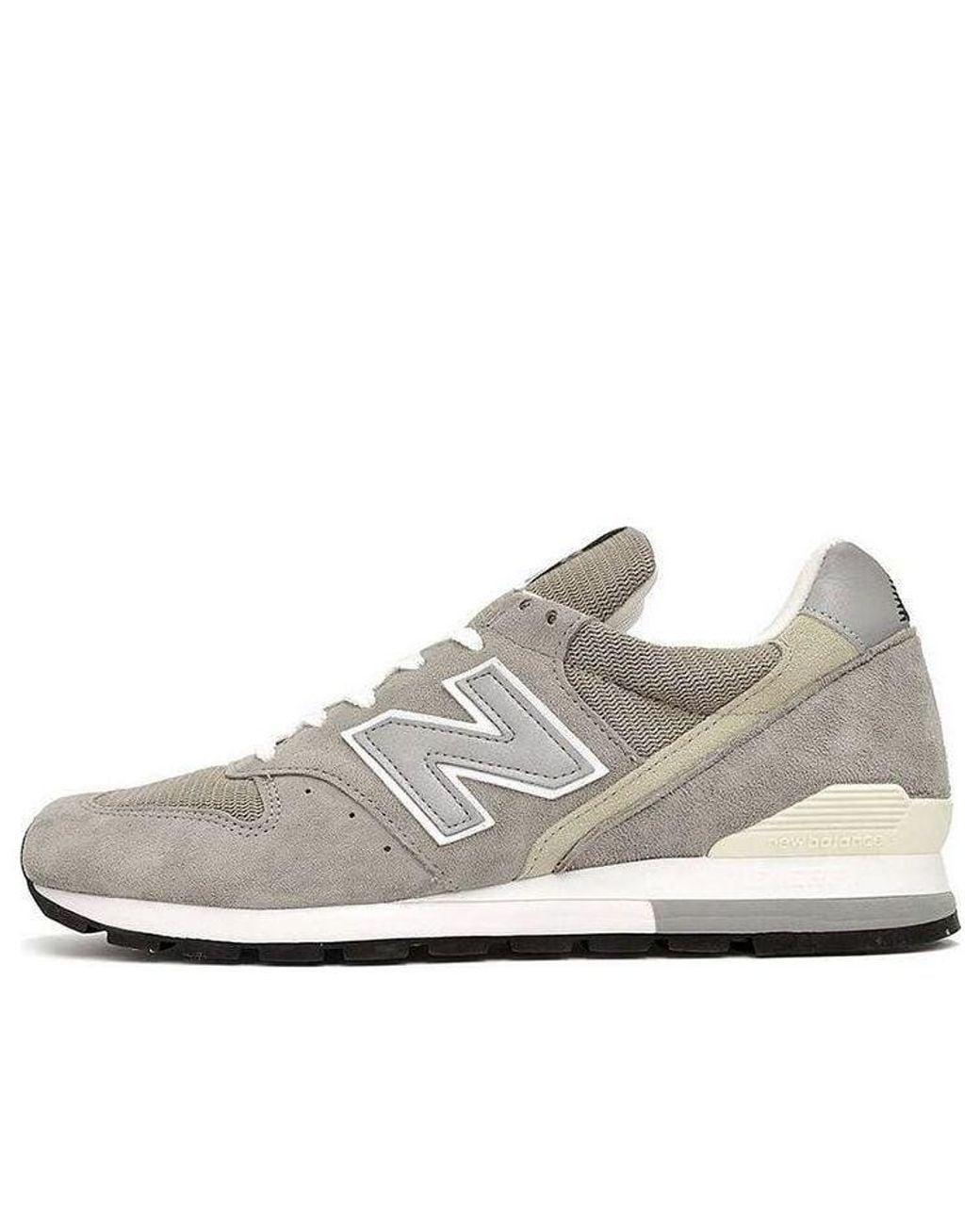 New Balance White Retro Low Top for men