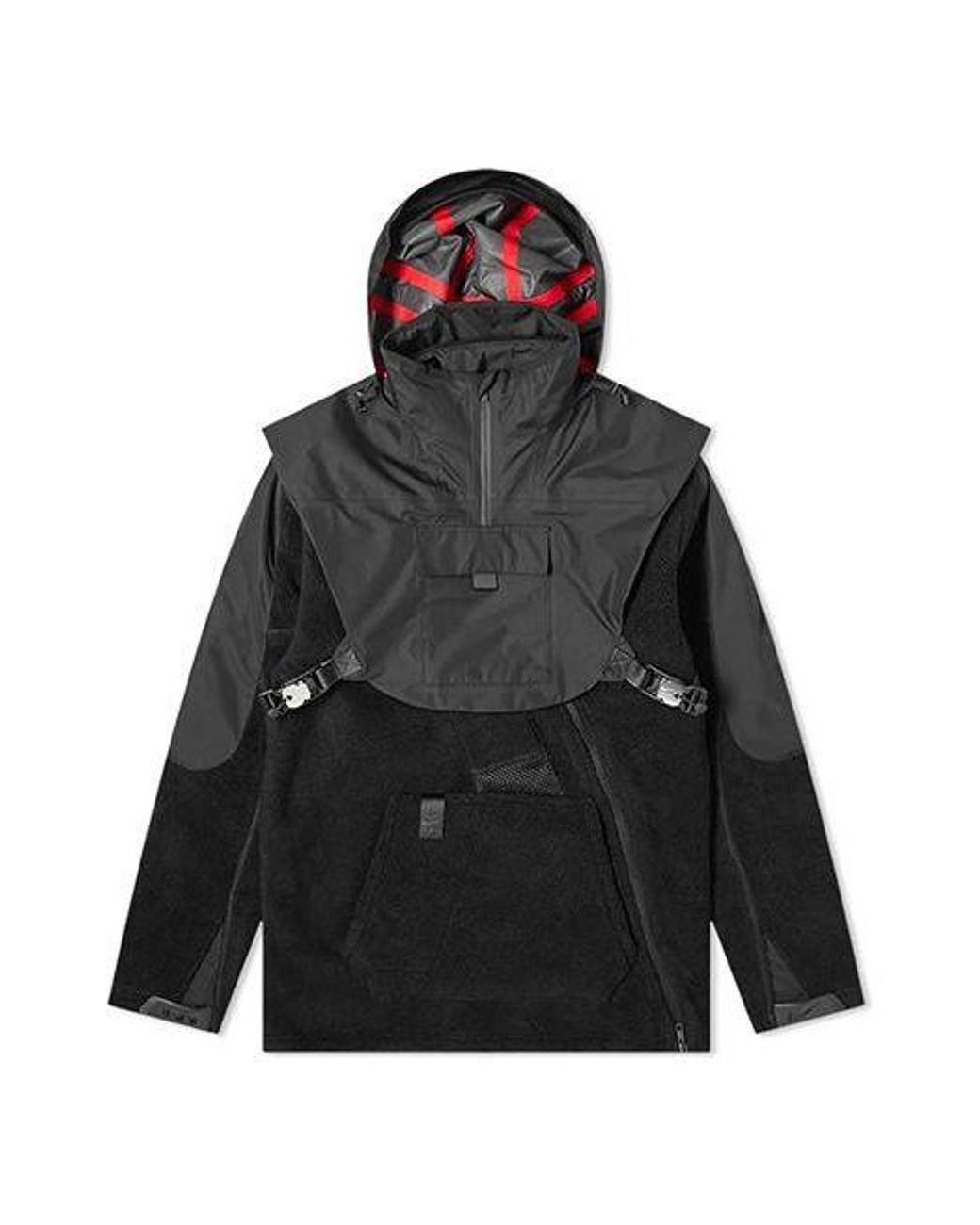 Nike Black X Mmw Se Fleece Jacket Polar Fleece Jacket for men