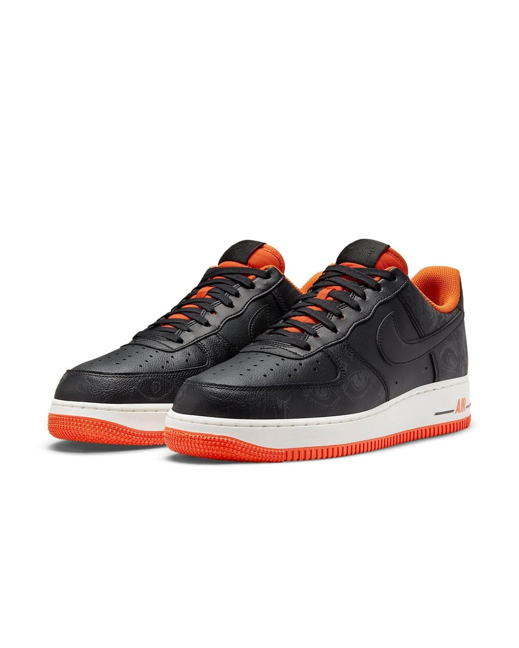 Nike Black Air Force 1 '07 Premium 'Halloween' for men