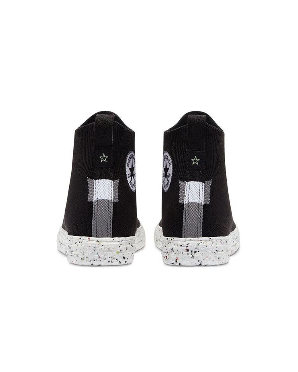 Converse Black Renew Chuck Taylor All Star Crater Knit High for men