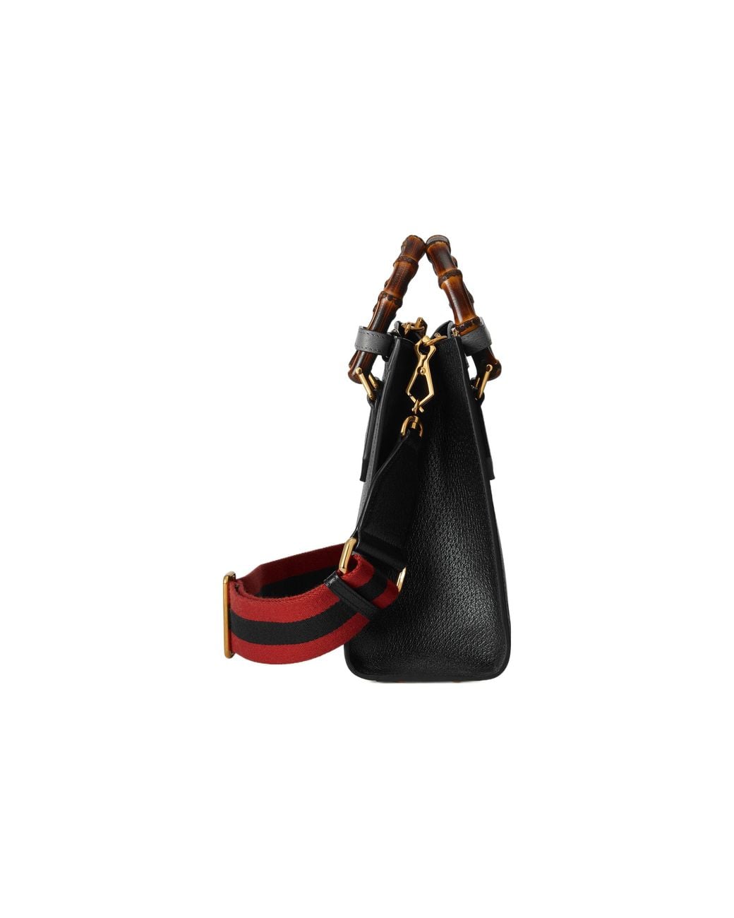 Gucci Black (Wmns) Diana Small Tote Bag