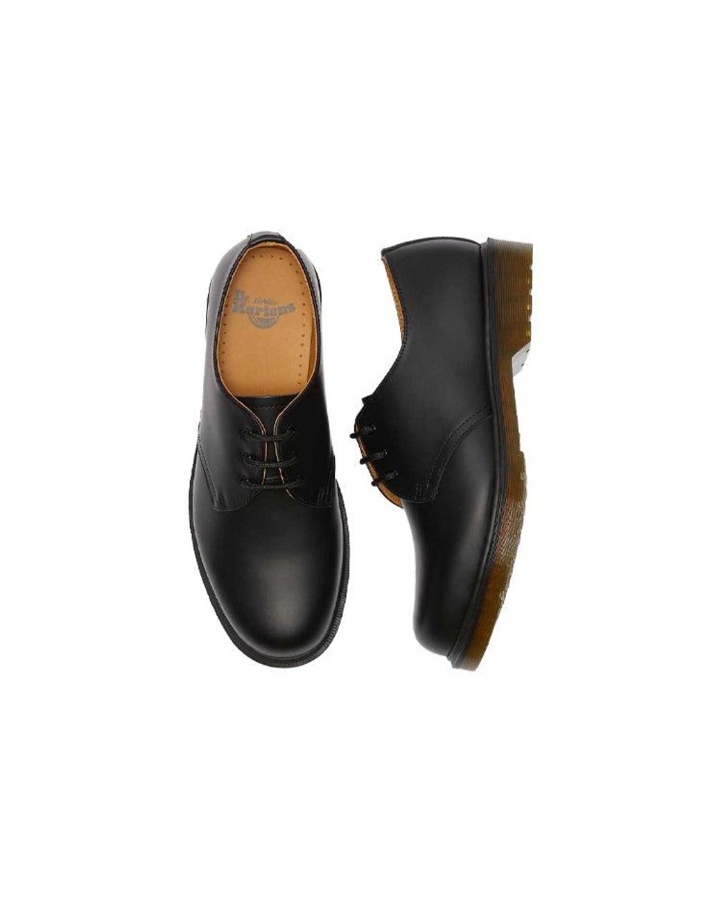 Dr. Martens Black 1461 Plain Welt for men
