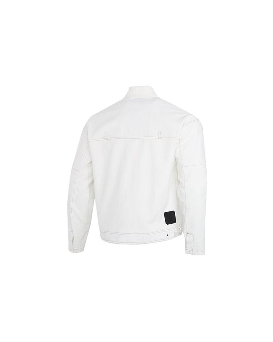 Adidas White Wj Jkt Denim Series Casual Sports Woven Jacket for men
