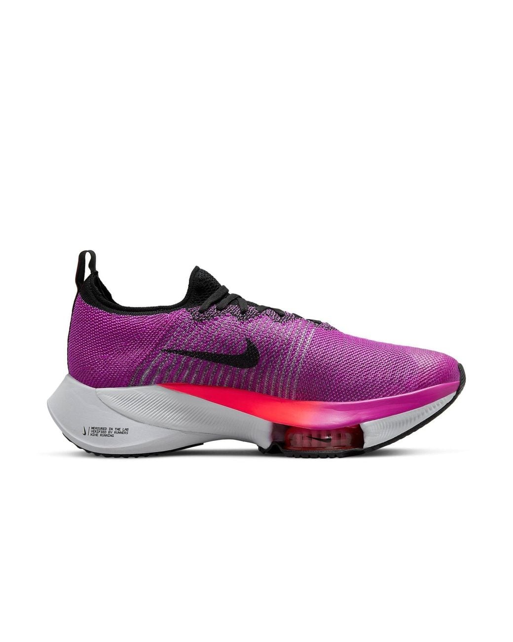 Nike Purple Air Zoom Tempo Next% Road Running Shoes