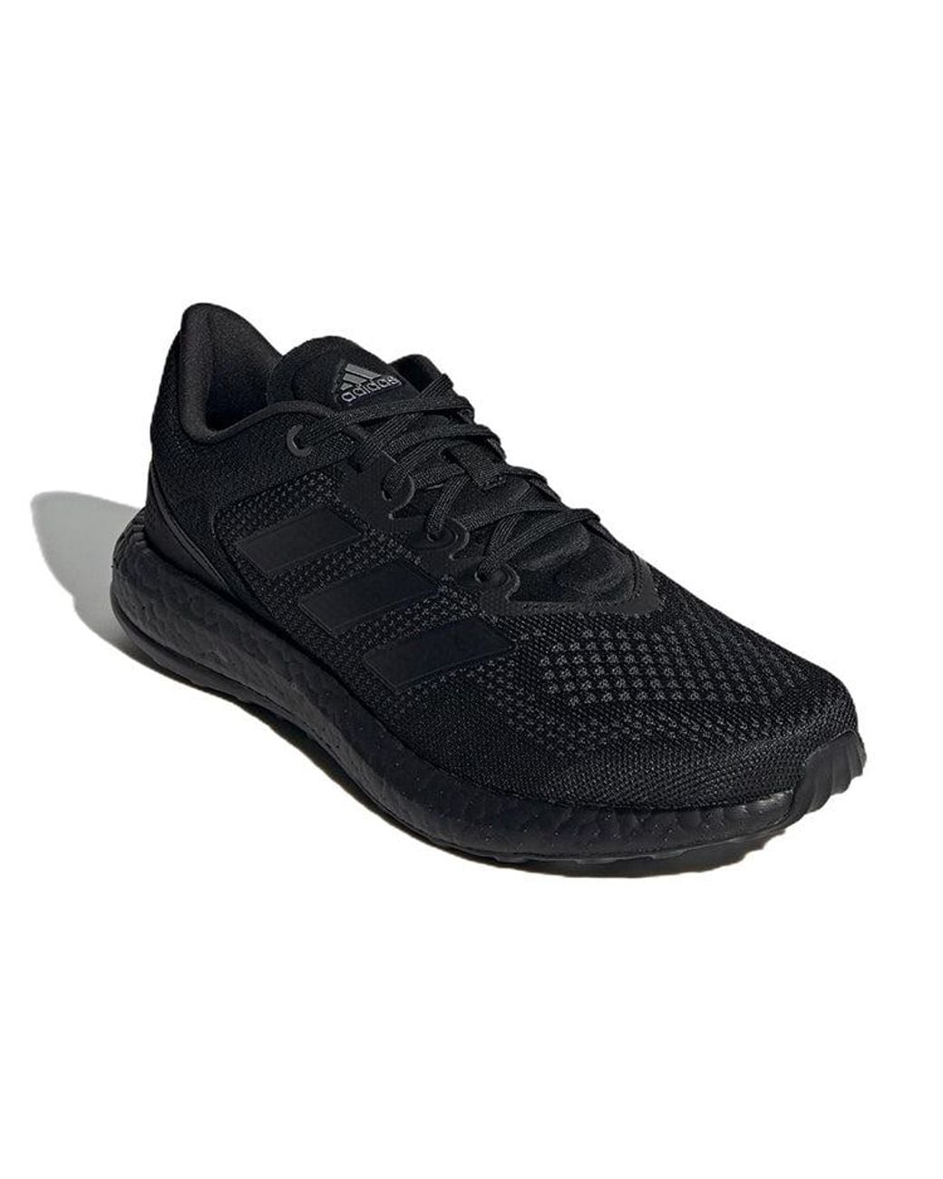 Adidas Black Pureboost Q2 Low Tops Breathable for men