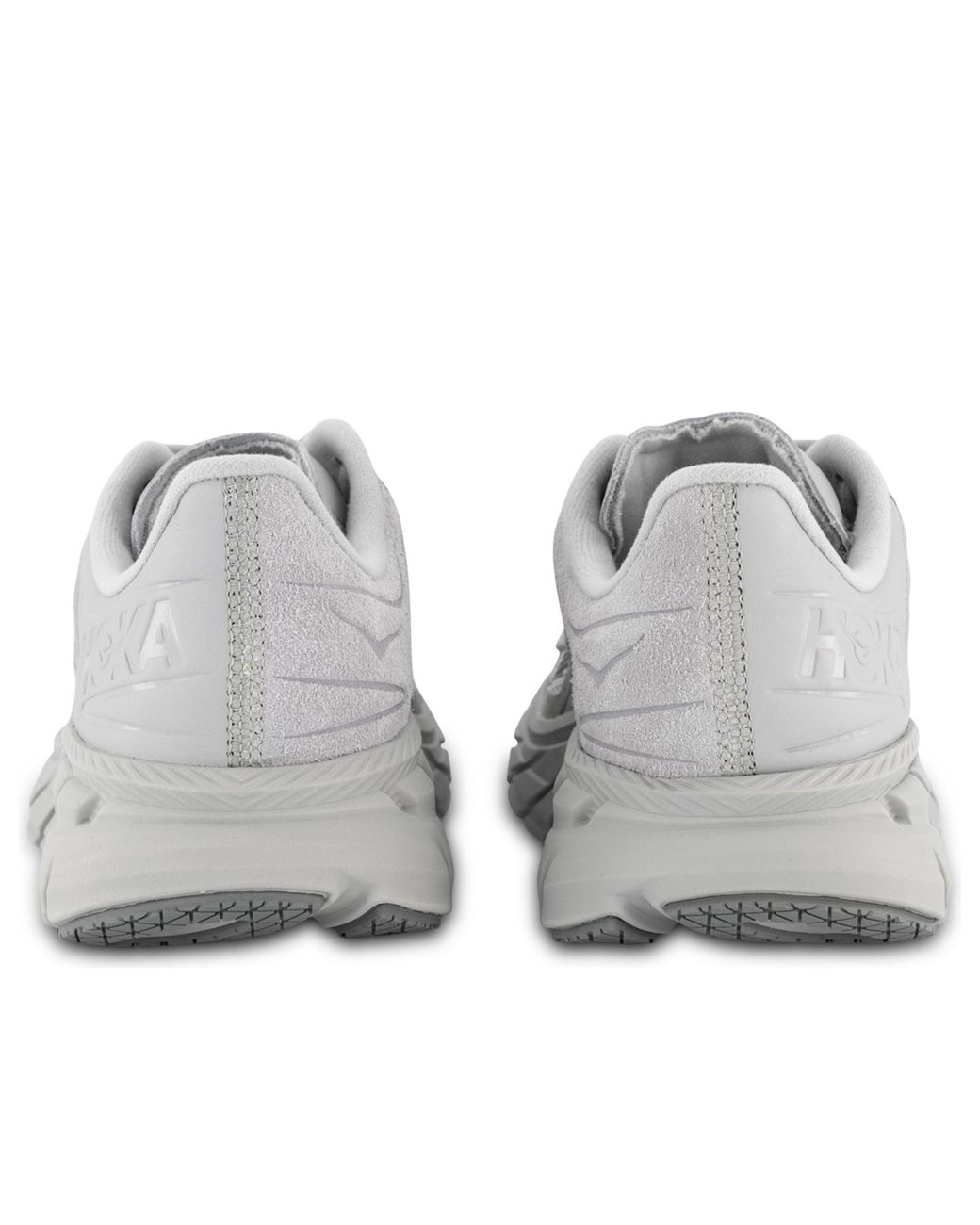 Hoka One One Gray Clifton Ls 'Galactic' for men