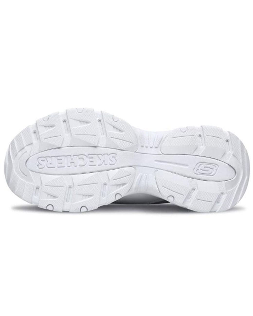 Skechers White (Wmns) Kozmiks Low-Top Running Shoes