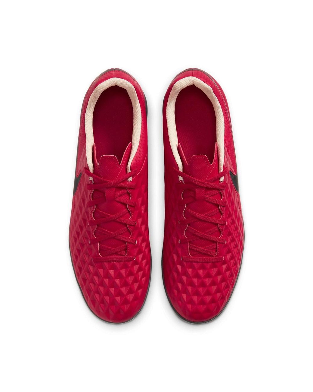 Nike Red Tiempo Legend 8 Club Tf Turf Dark for men