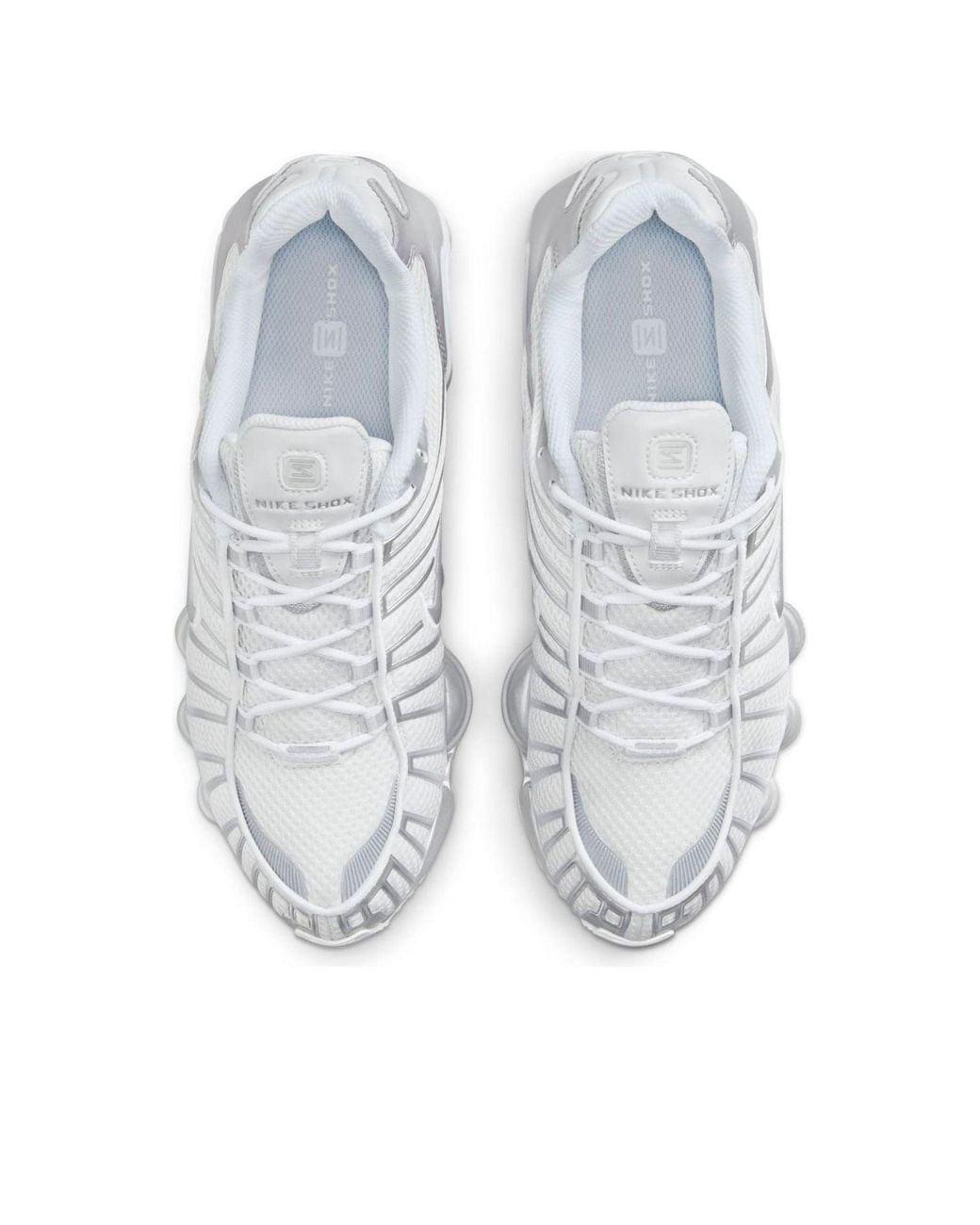 Nike White (Wmns) Shox Tl Chrome'