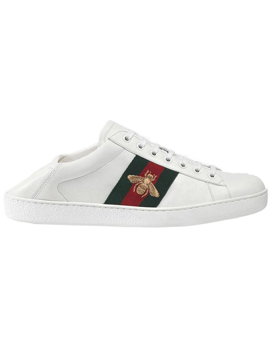 Gucci White Ace Soft Heel for men