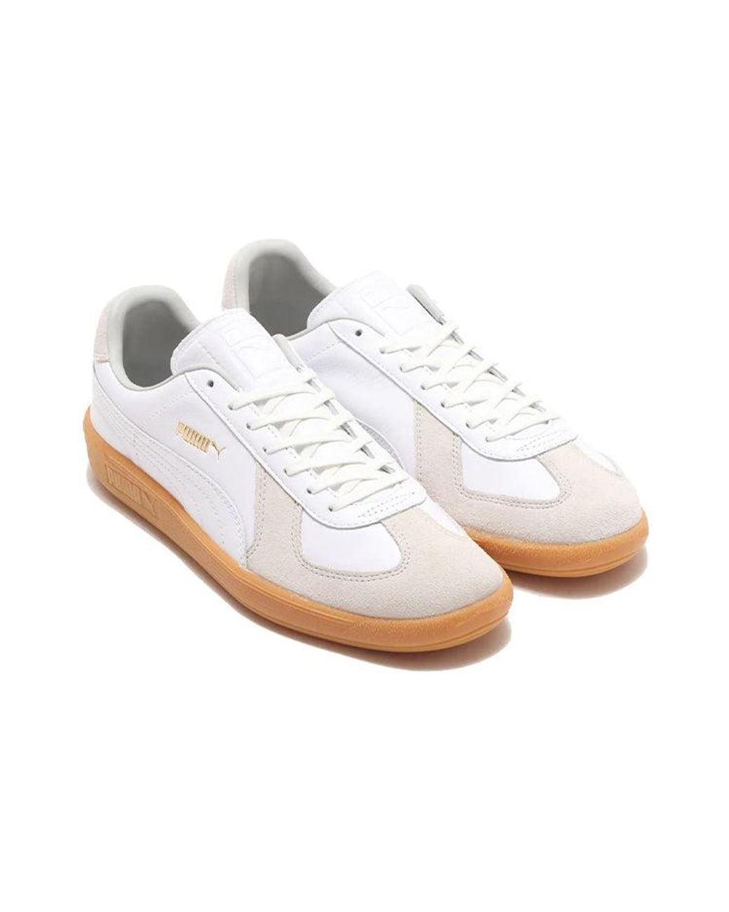 PUMA White Army Trainer Gum' for men