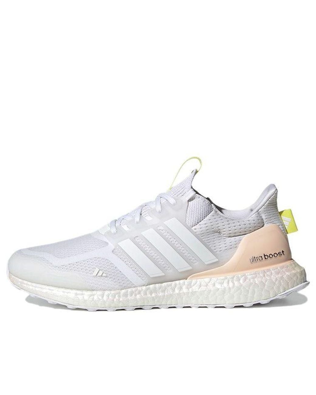 Adidas White Ultraboost 5.0 Dna Shoes 'Cloud Metallic' for men
